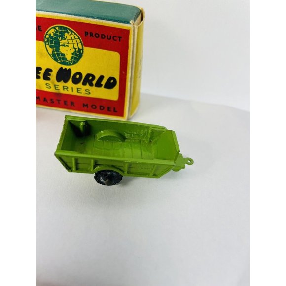 RARE 1950 WARDIE TINY TOY Mini Farm Cart Diecast Wee World Series Replacement - Picture 6 of 9